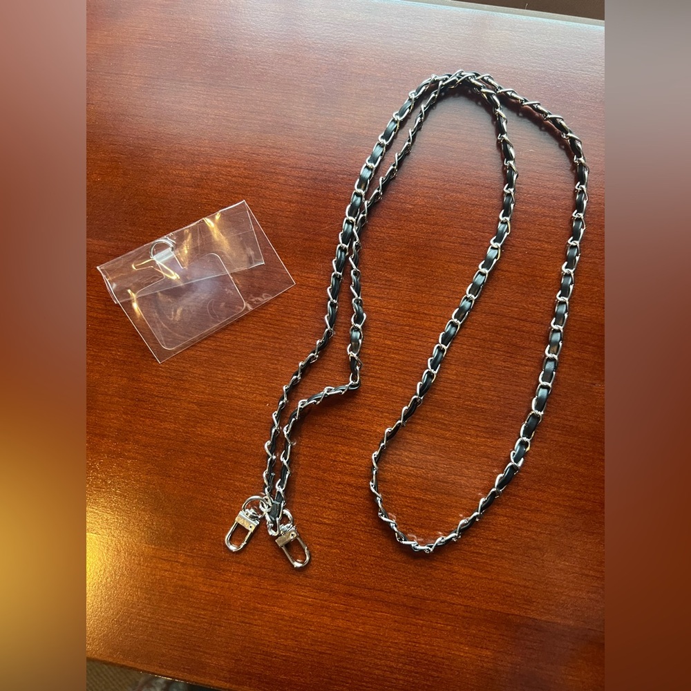 Cell phone chain strap